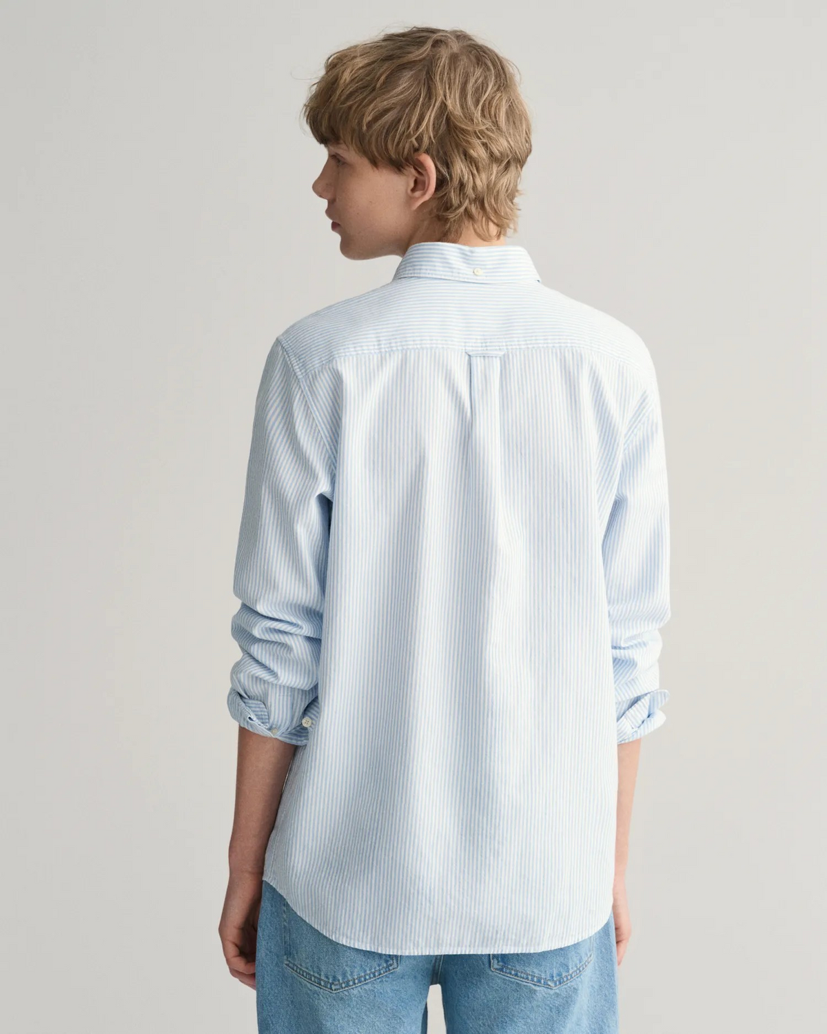 Oxford stripe shirt-Skjorte-Gant-Aandahls