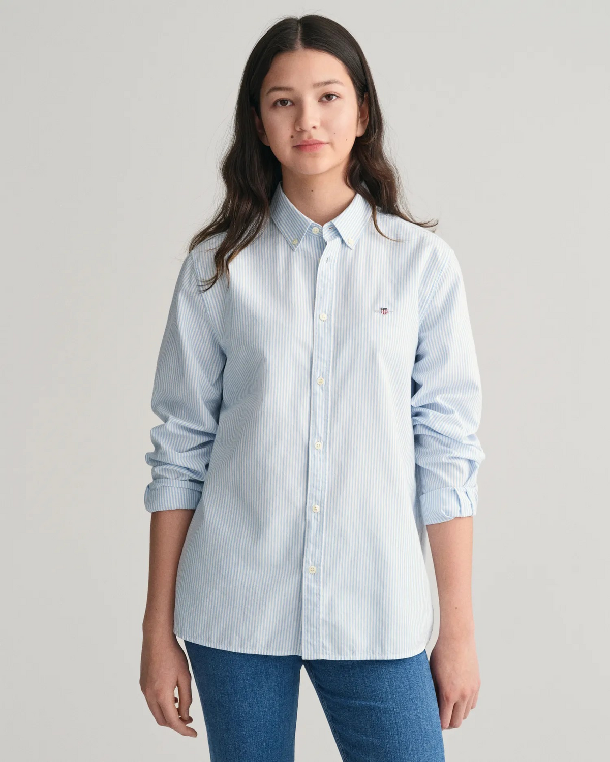 Oxford stripe shirt-Skjorte-Gant-Aandahls