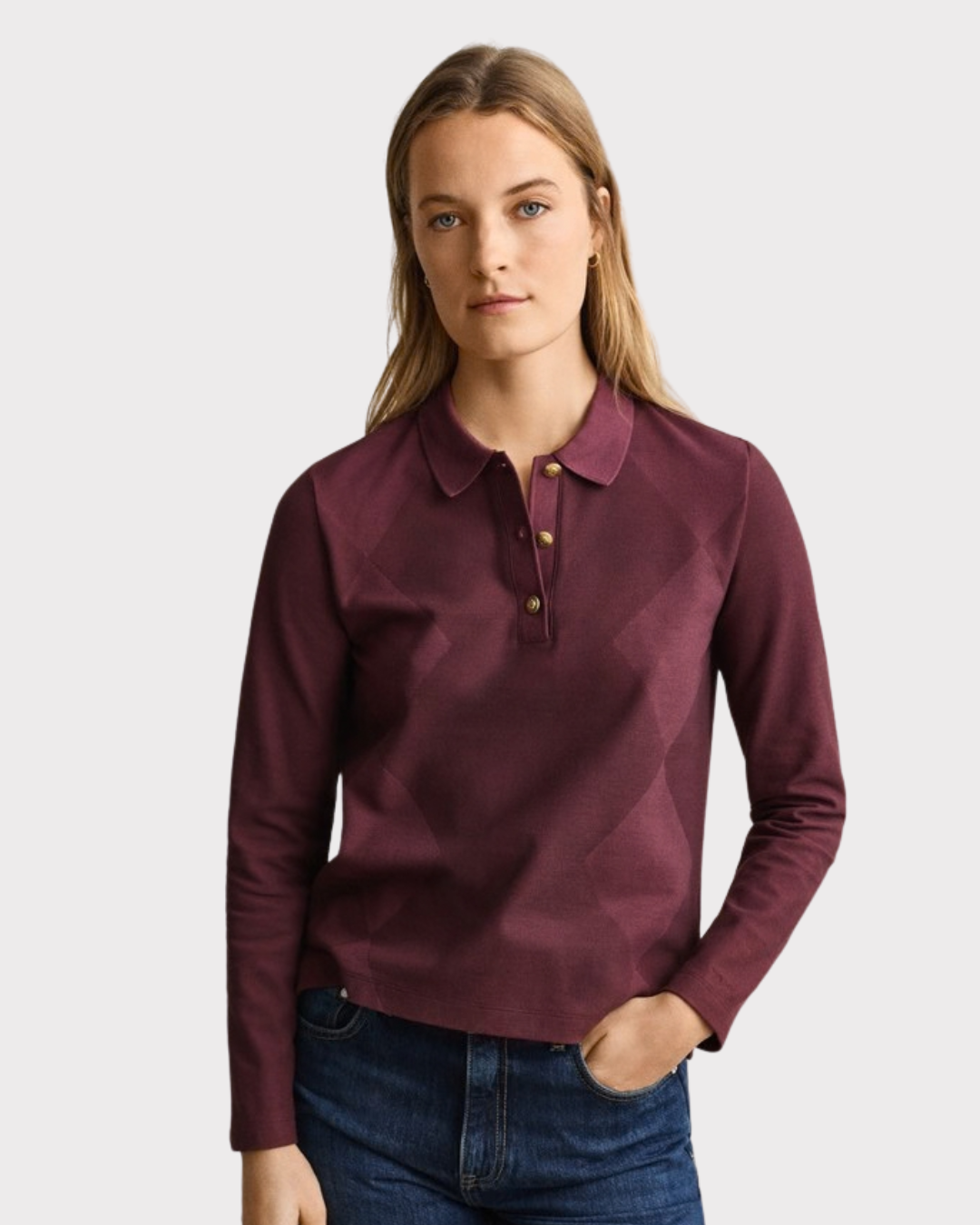 Reg Argyle Ls Pique Polo