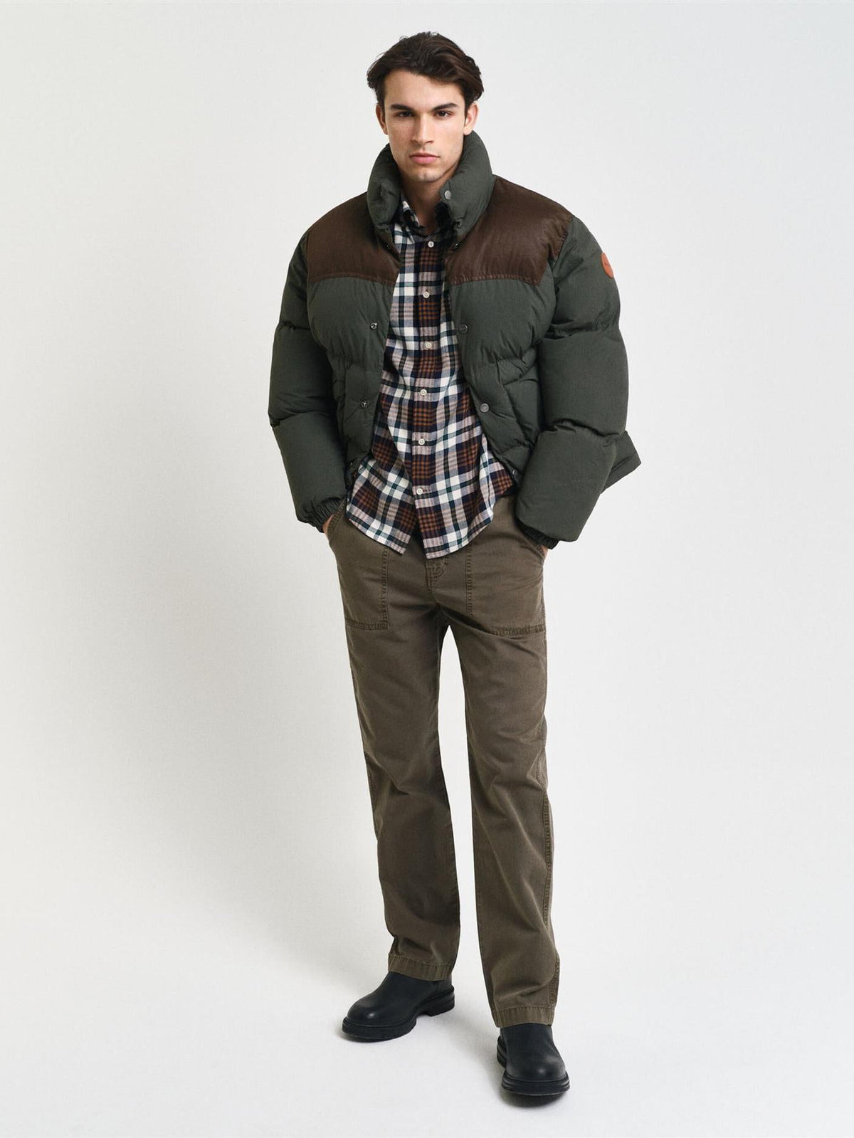 Reg Flanell Plaid Shirt-Skjorte-Gant-Aandahls