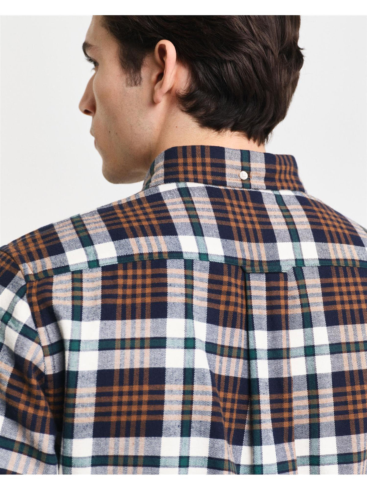 Reg Flanell Plaid Shirt-Skjorte-Gant-Aandahls