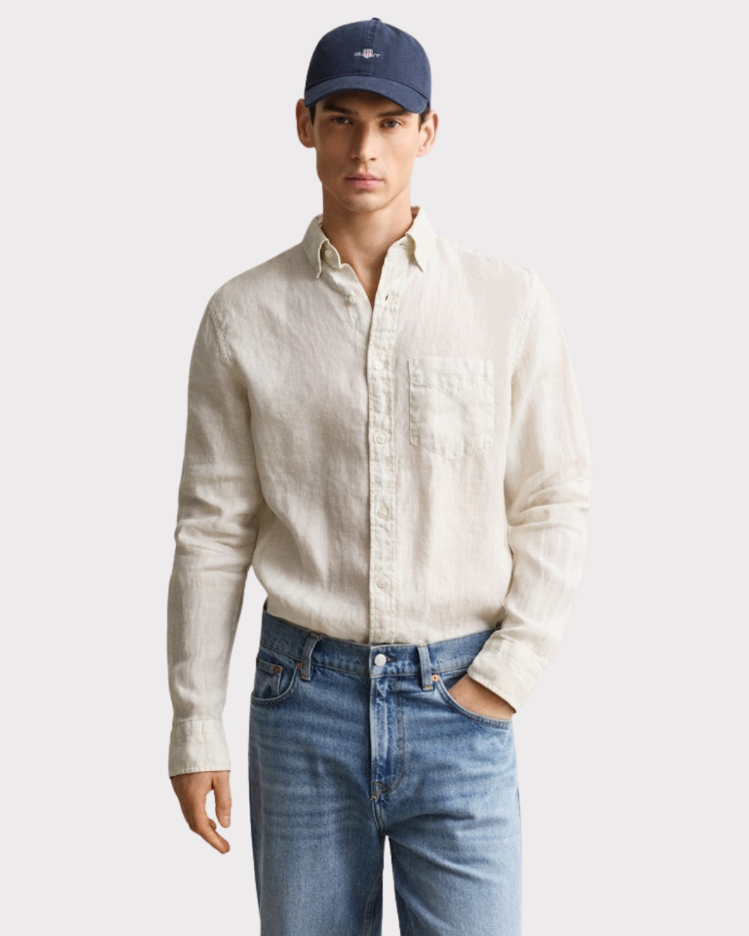 Reg Gmnt Dyed Linen Shirt