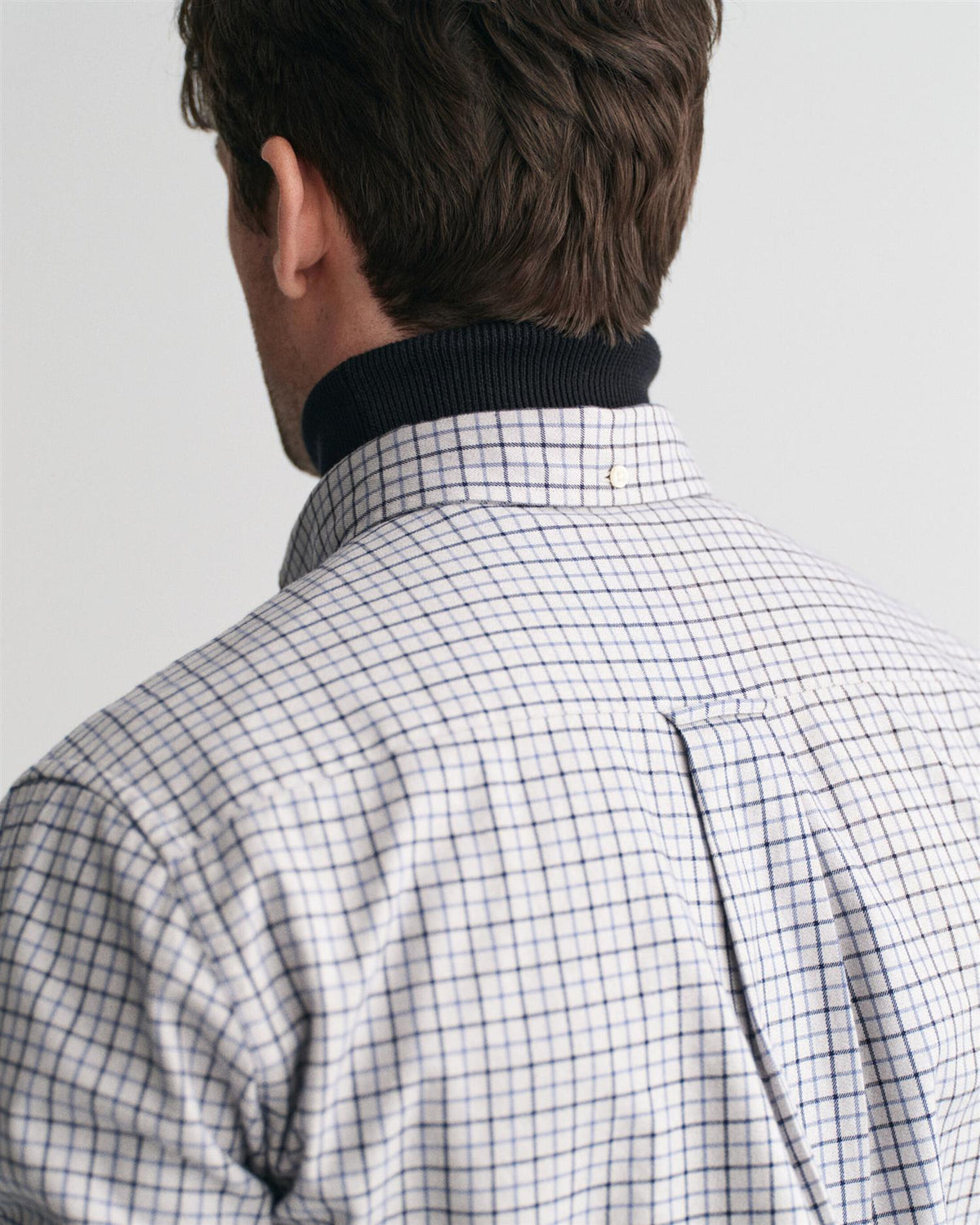 Reg Jaspe Tattersall Shirt-Skjorter-Gant-Aandahls