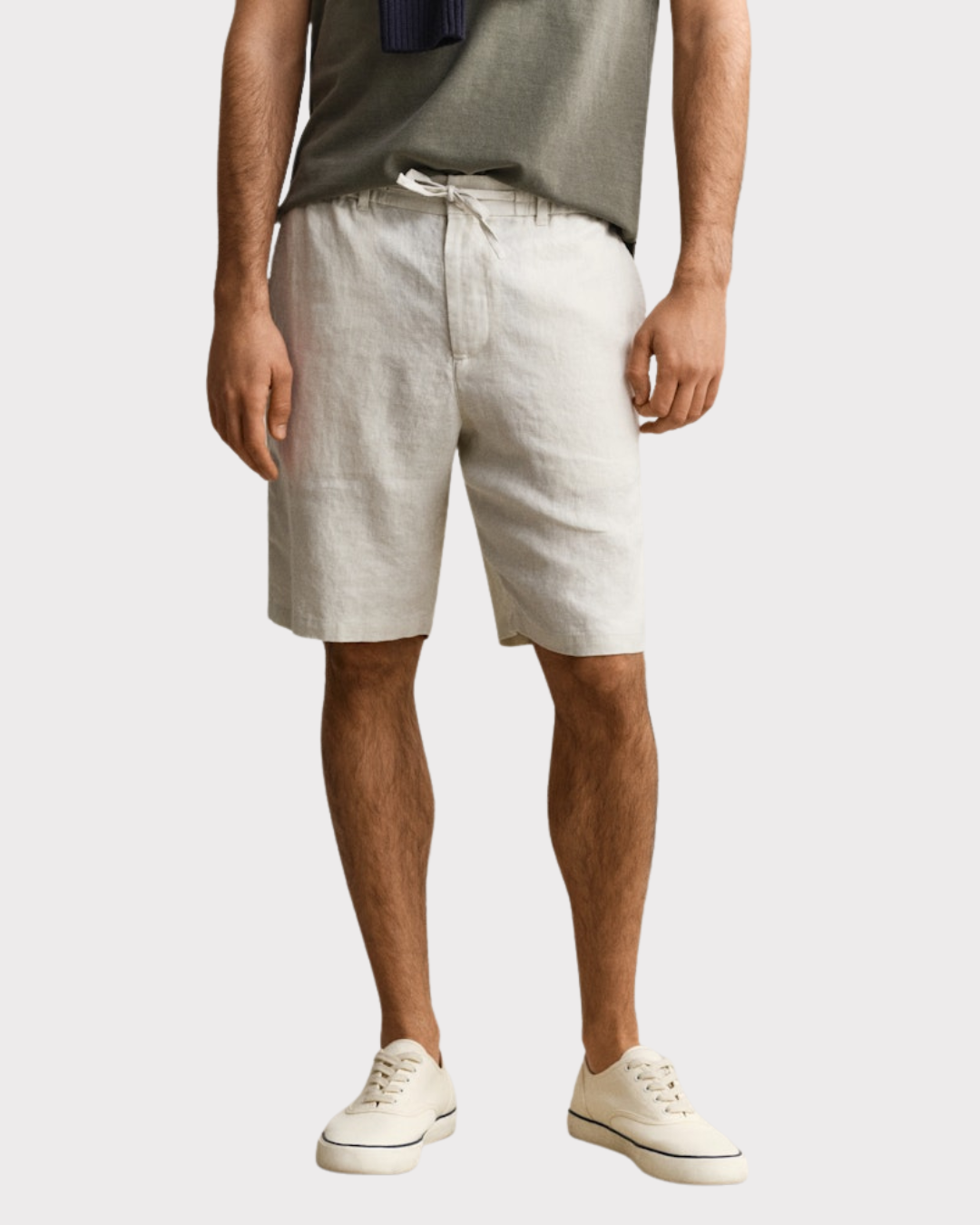 Reg Linen Ds Shorts