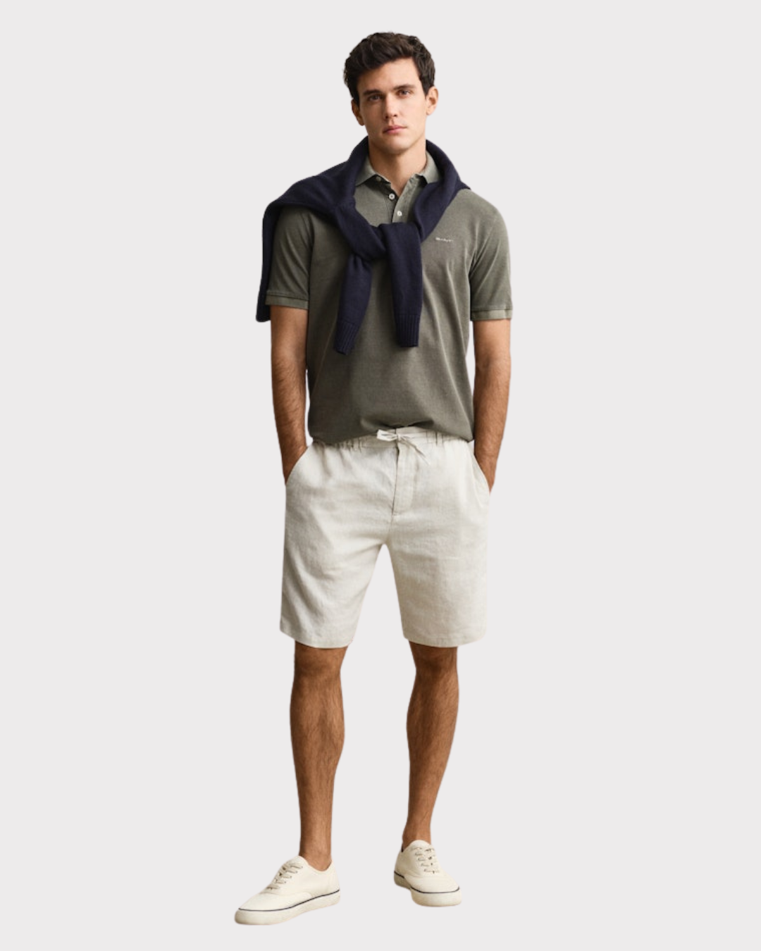 Reg Linen Ds Shorts