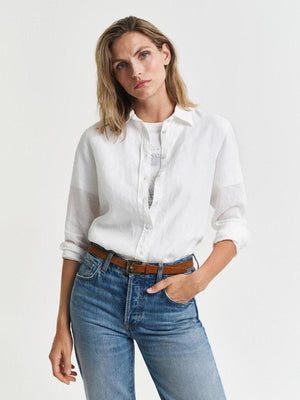 Reg linen shirt-Skjorte-Gant-Aandahls