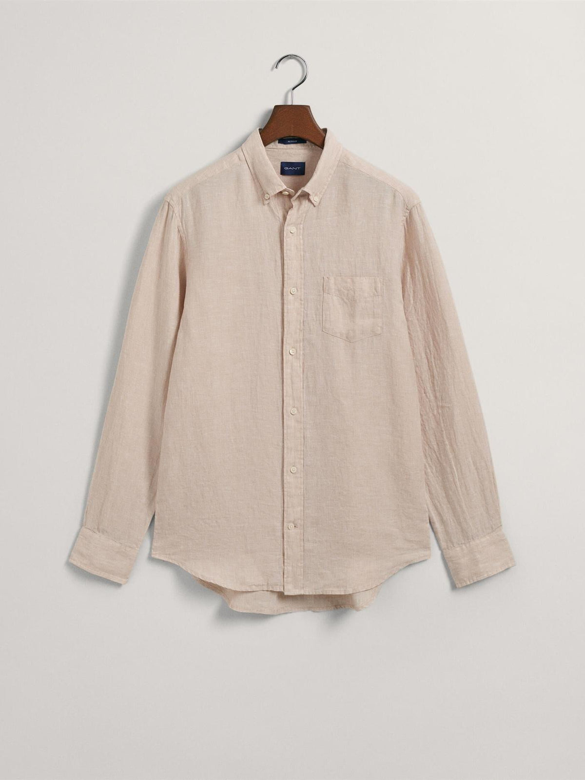 Reg linen shirt-Skjorter-Gant-Aandahls