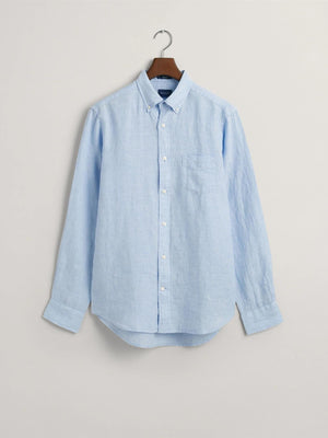 REG LINEN SHIRT-Skjorter-Gant-Aandahls