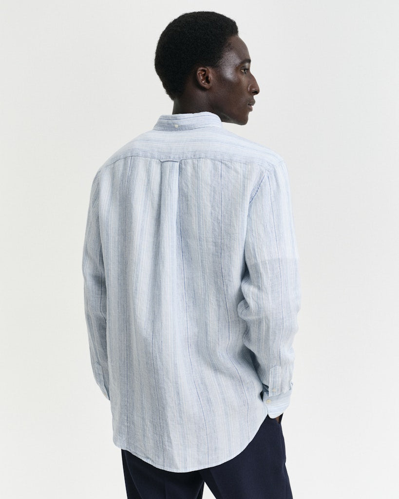 Regular Linen Stripe shirt