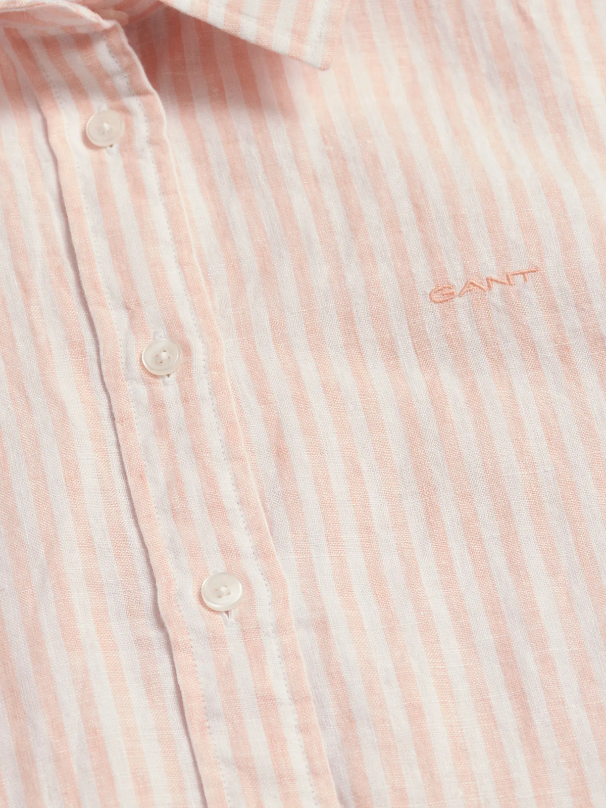 Reg Linen Stripe Shirt-Skjorter-Gant-Aandahls
