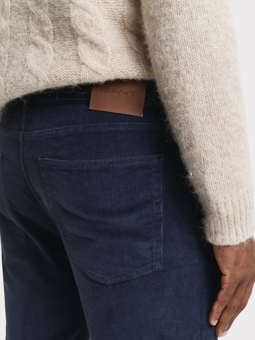 Reg Moleskin Jeans-Jeans-Gant-Aandahls