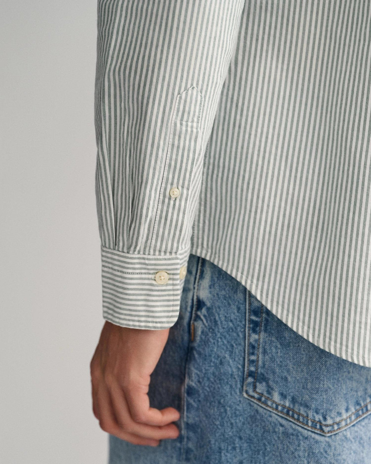 REG OXFORD BANKER STRIPE SHIRT-Skjorter-Gant-Aandahls