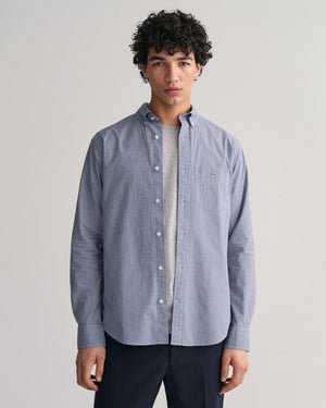 REG POPLIN MICRO CHECK SHIRT-Skjorter-Gant-Aandahls