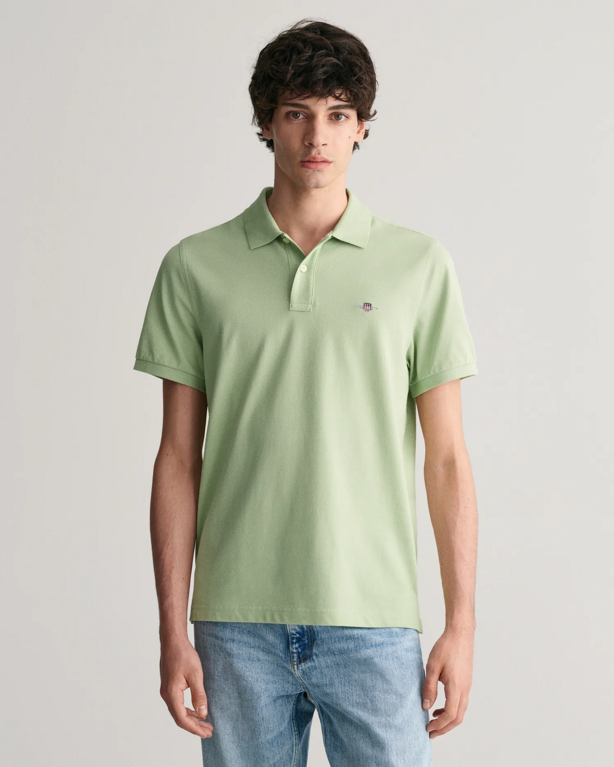 Reg Shield Pique Polo-Sweat-Gant-Aandahls