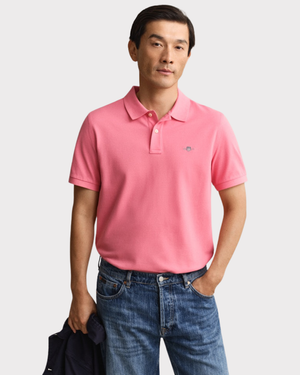 Reg Shield Ss Pique Polo