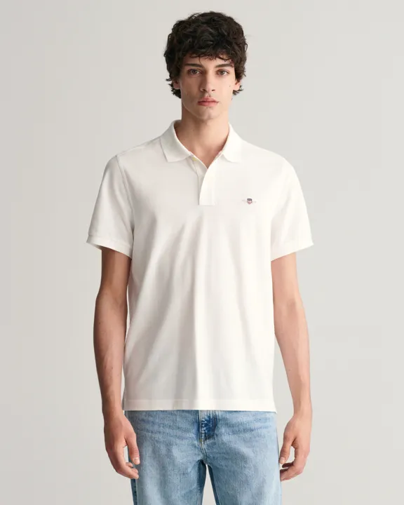 Reg Shield Ss Pique Polo
