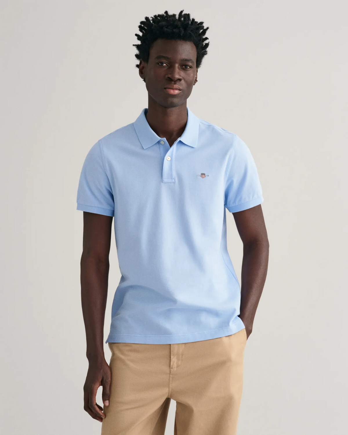 Reg shield ss piquet polo-T-shirt-Gant-Aandahls