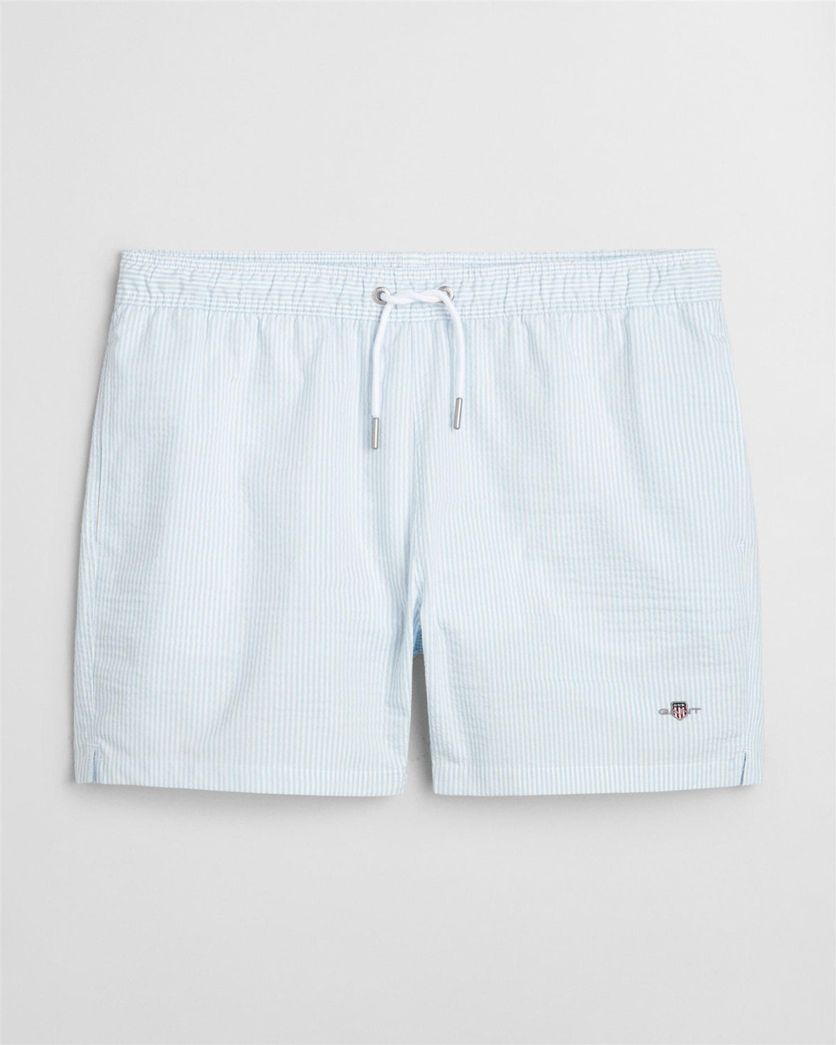Seersucker Swim Shorts-Badetøy-Gant-Aandahls