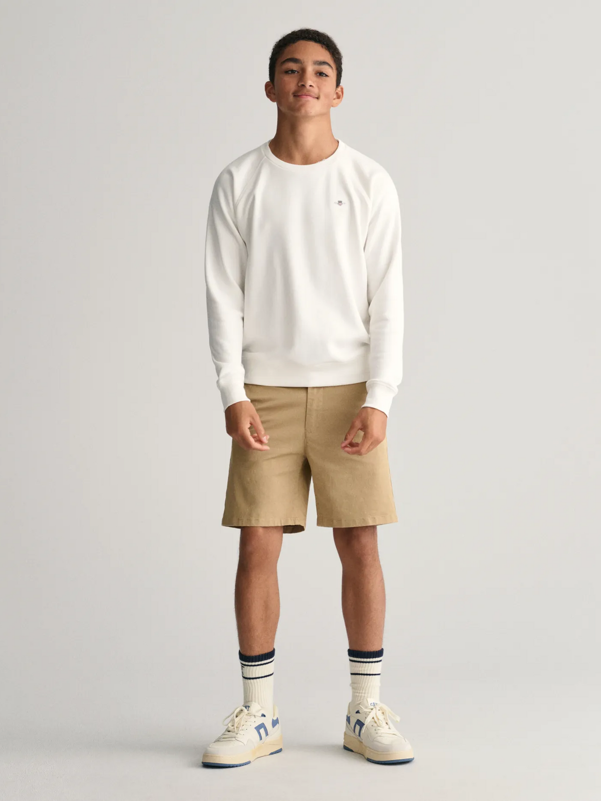 Shield c-neck-Genser-Gant-Aandahls
