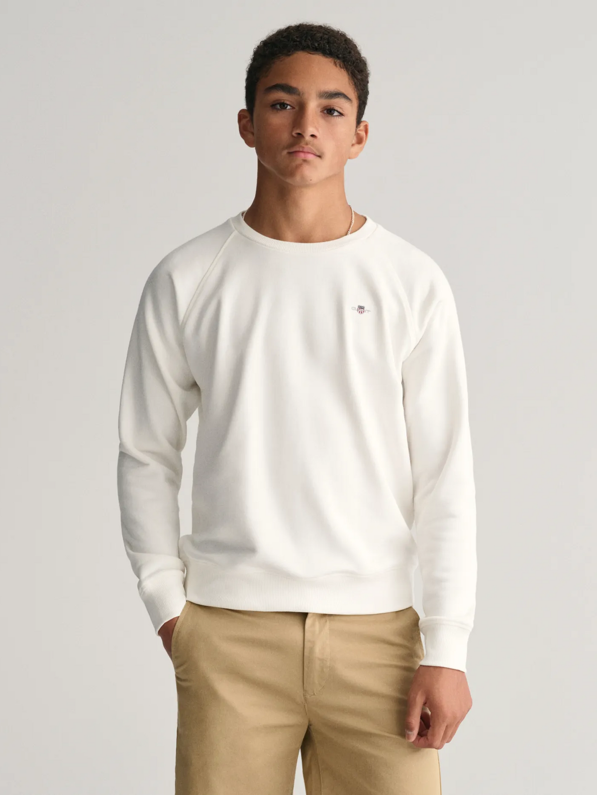 Shield c-neck-Genser-Gant-Aandahls