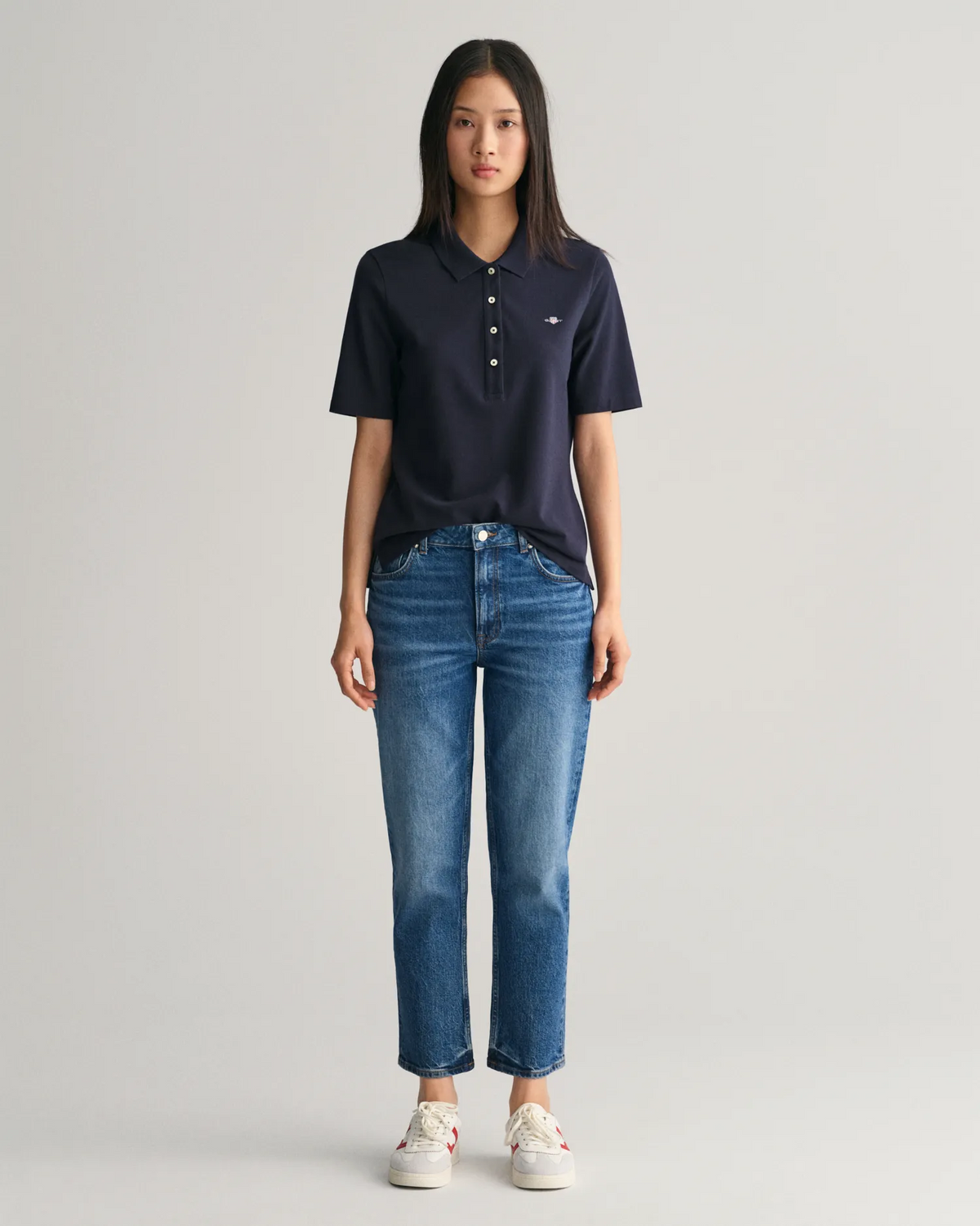 slim shield ss pique polo-T-shirt-Gant-Aandahls