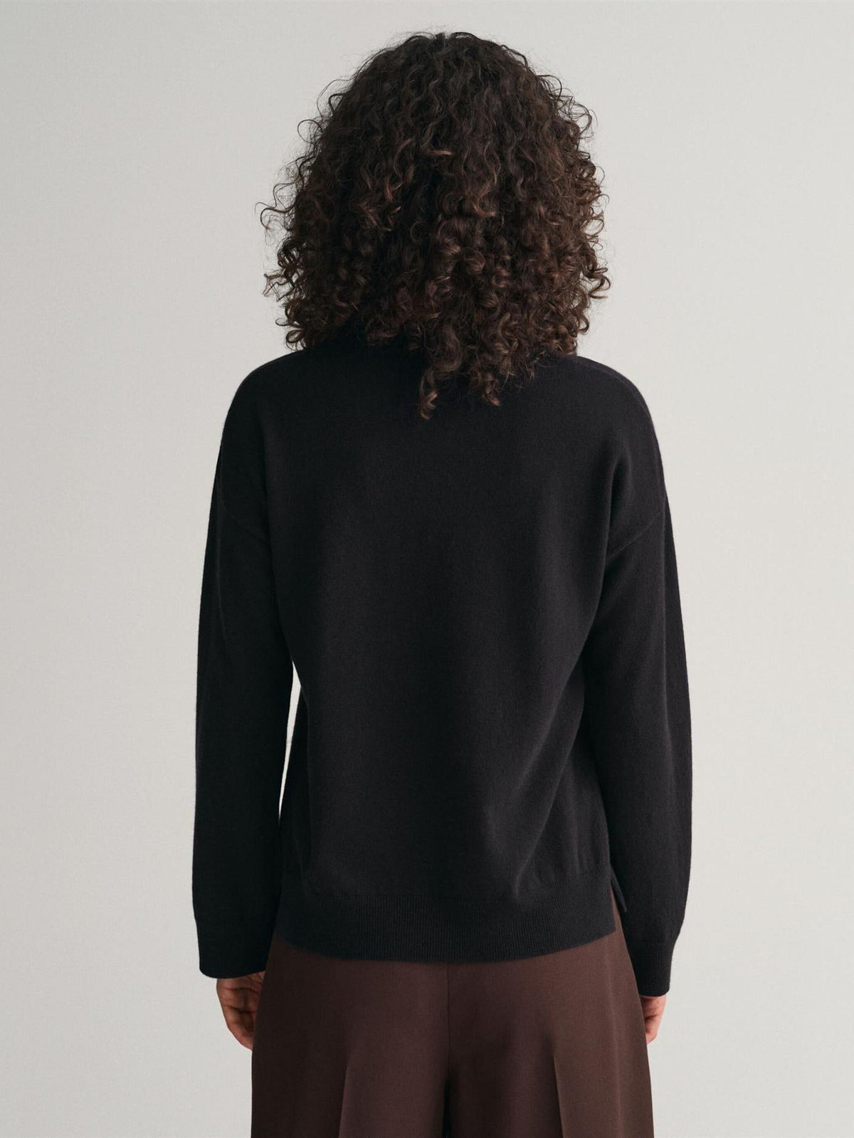 Superfine Lambswool C-neck-Genser-Gant-Aandahls
