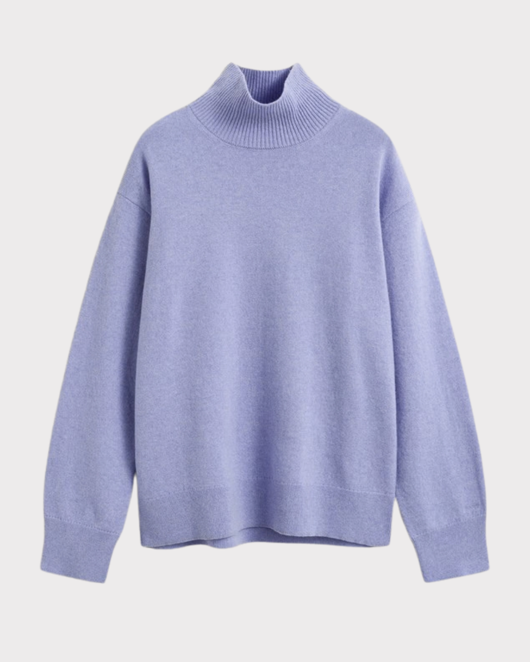 Superfine Lambswool Mockneck