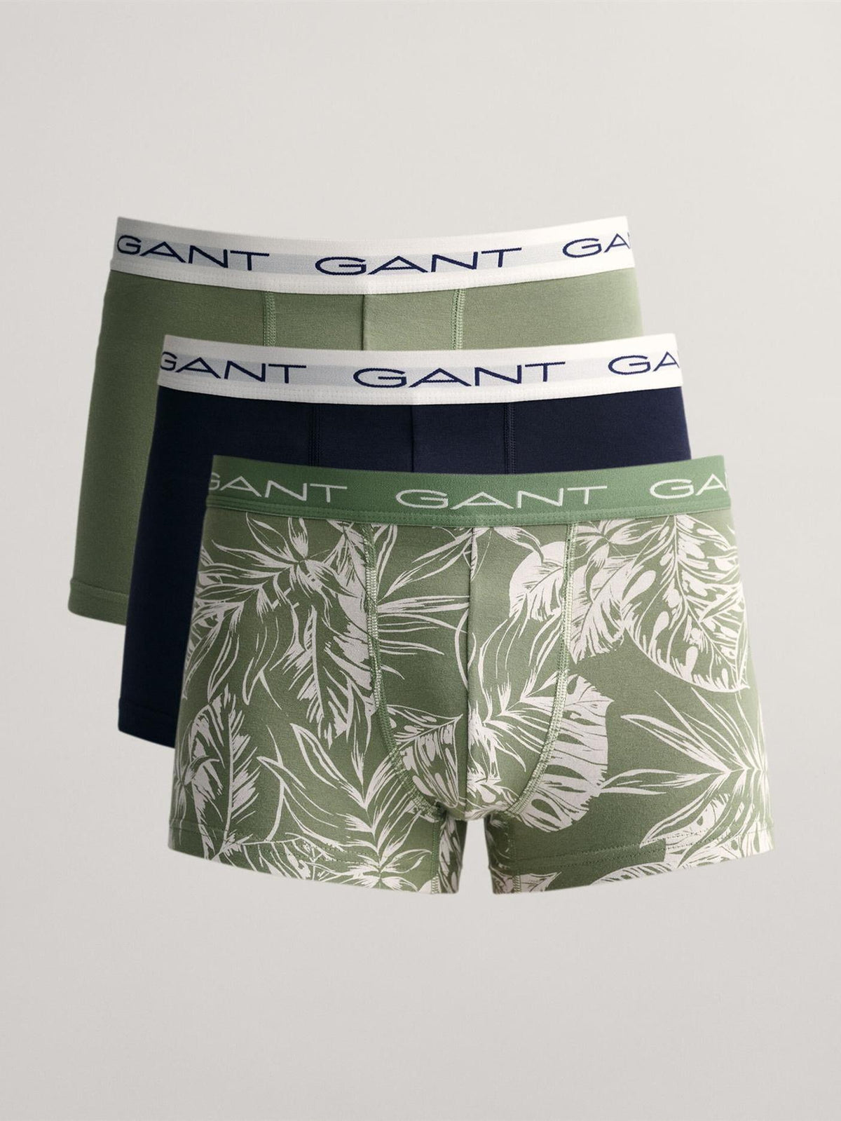 TROPICAL LEAVES PRINT TRUNK 3-PACK-Undertøy-Gant-Aandahls