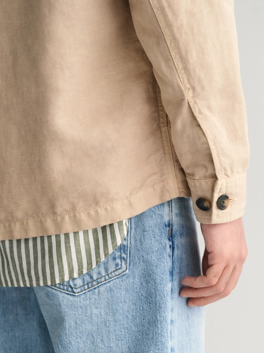 Twill Overshirt-Skjorte-Gant-Aandahls
