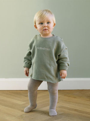 Crawling tights anti-slip bamboo-Strømper-GoBabyGo-Aandahls