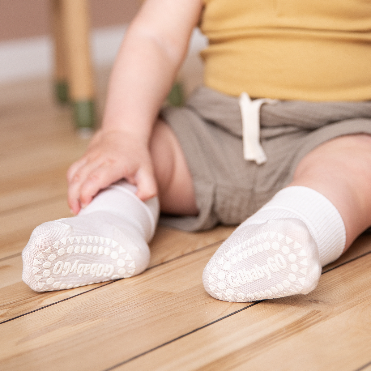 Non-slip socks bamboo