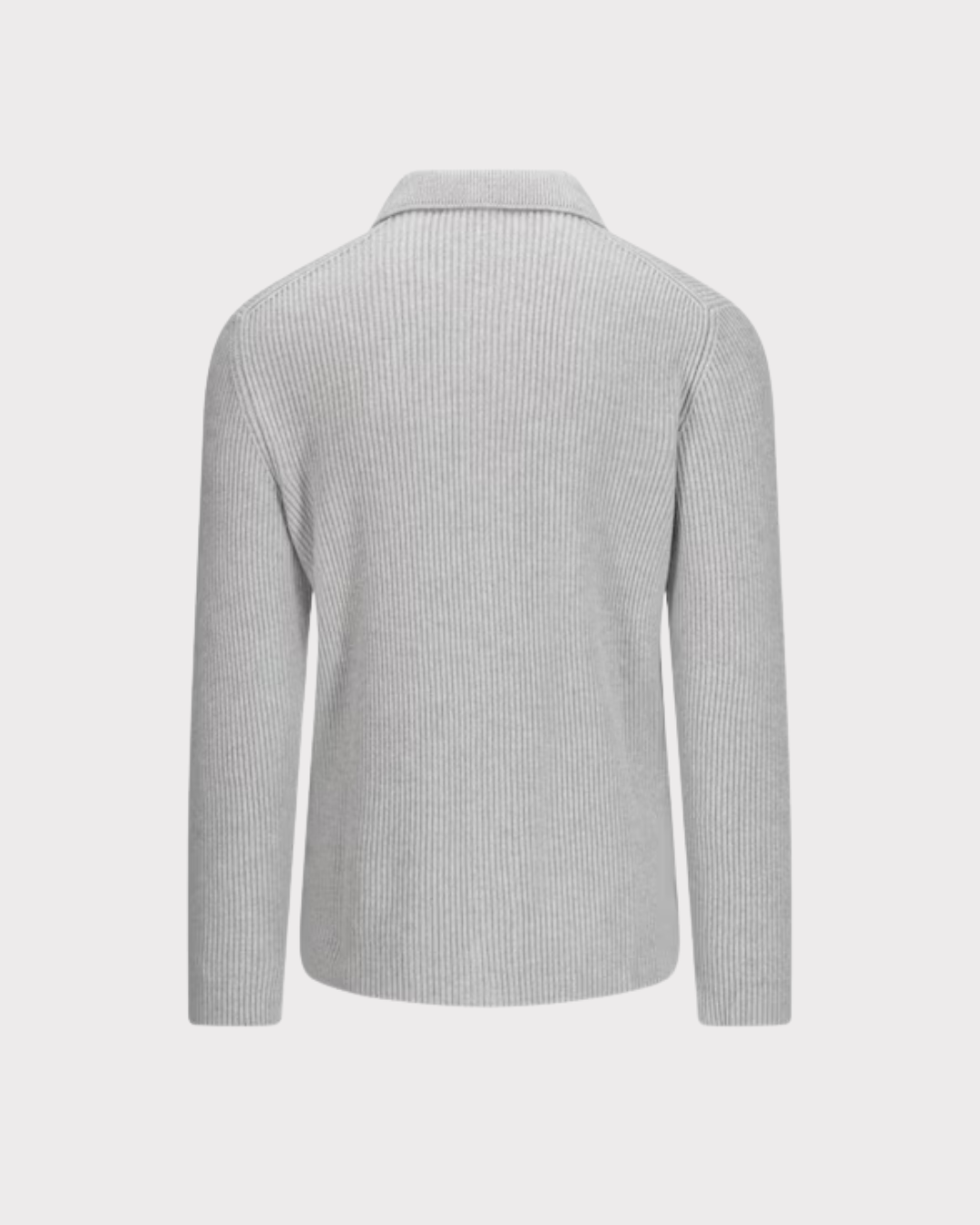 Overshirt Rib Cashmere-Cardigan-Gran Sasso-Aandahls