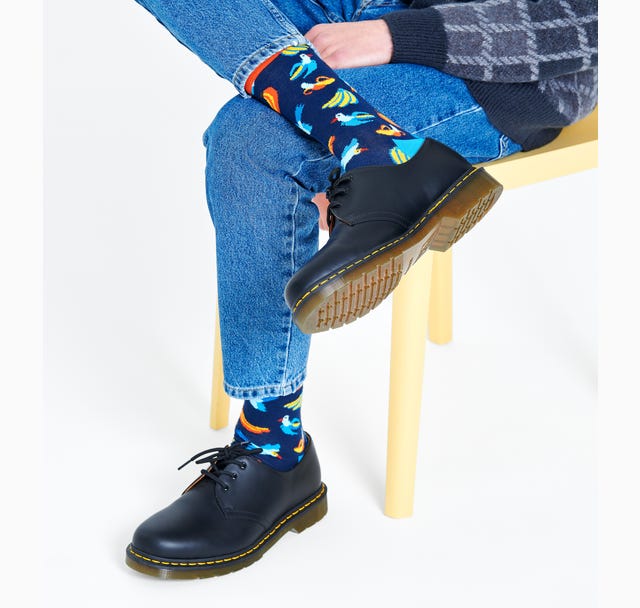 Banana bird sock-Strømper-Happy Socks-Aandahls