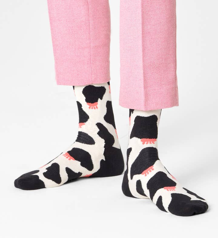 Cowzy Sock-Strømper-Happy Socks-Aandahls