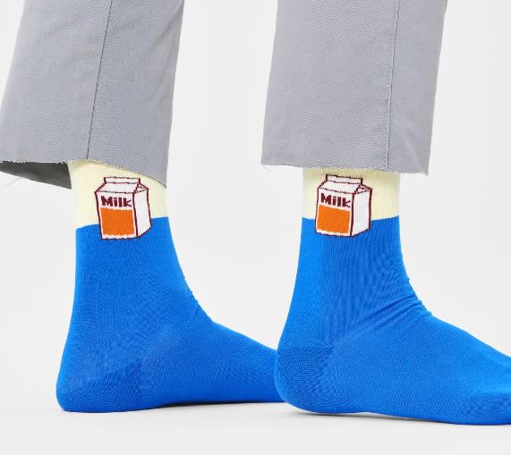 Milk Sock-Strømper-Happy Socks-Aandahls