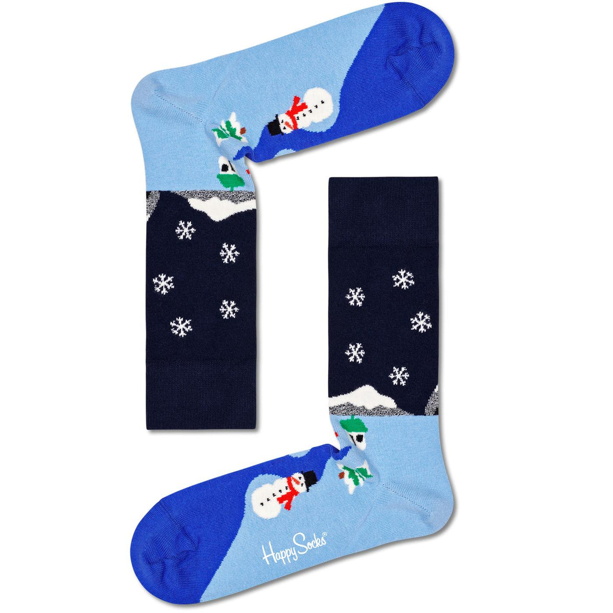 The Little House On The Snowland Sock-Strømper-Happy Socks-Aandahls