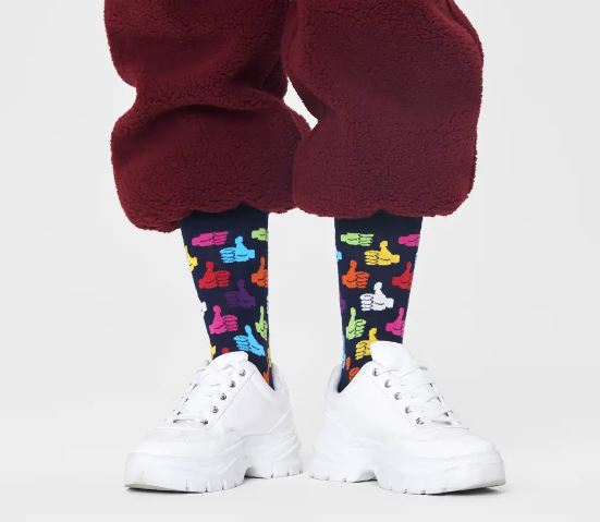 Thumbs up sock 41-46-Strømper-Happy Socks-Aandahls