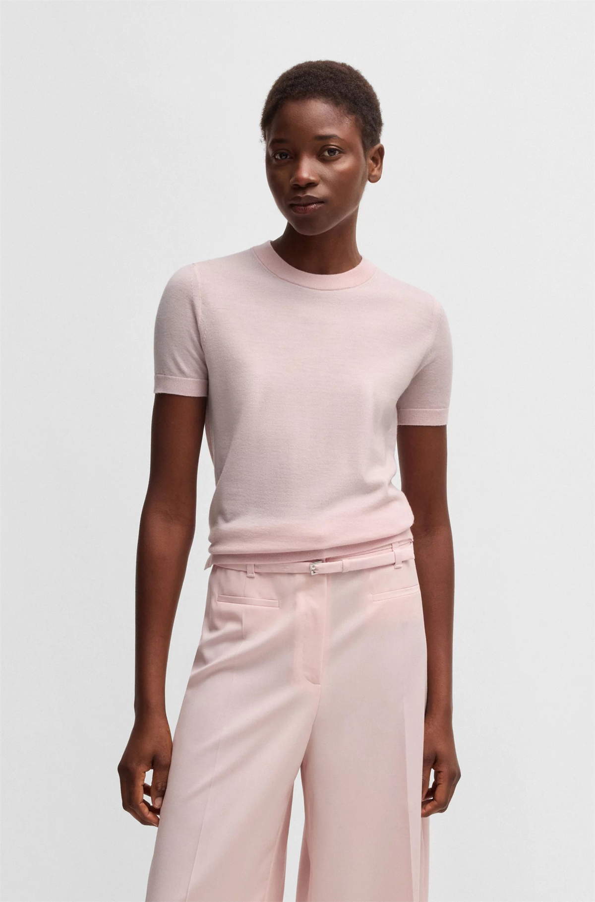 Falyssiasi Knit t-shirt-T-shirt-Hugo Boss-Aandahls
