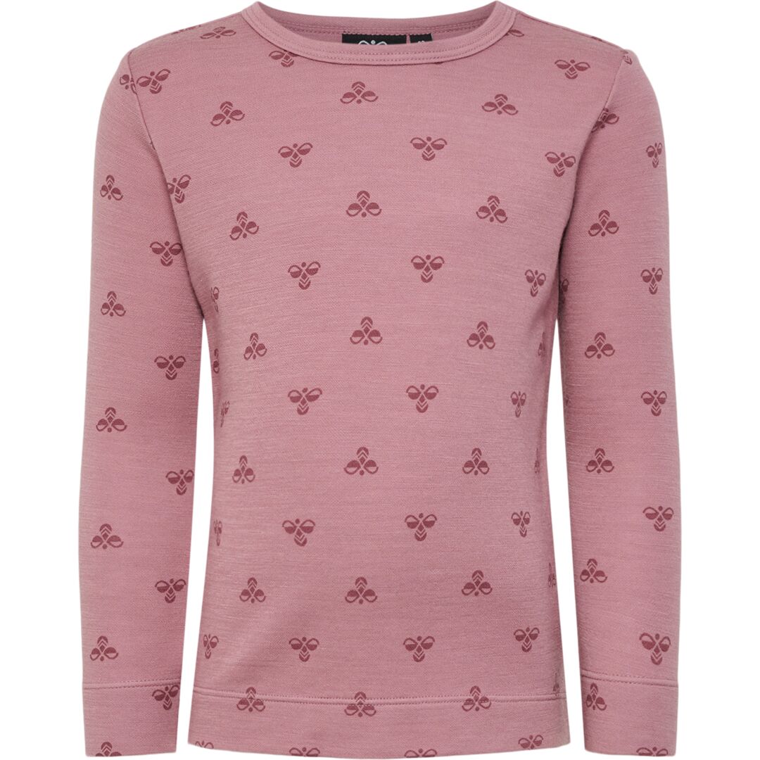 Vilmo ls t-shirt-Ullklær barn-Hummel-Aandahls
