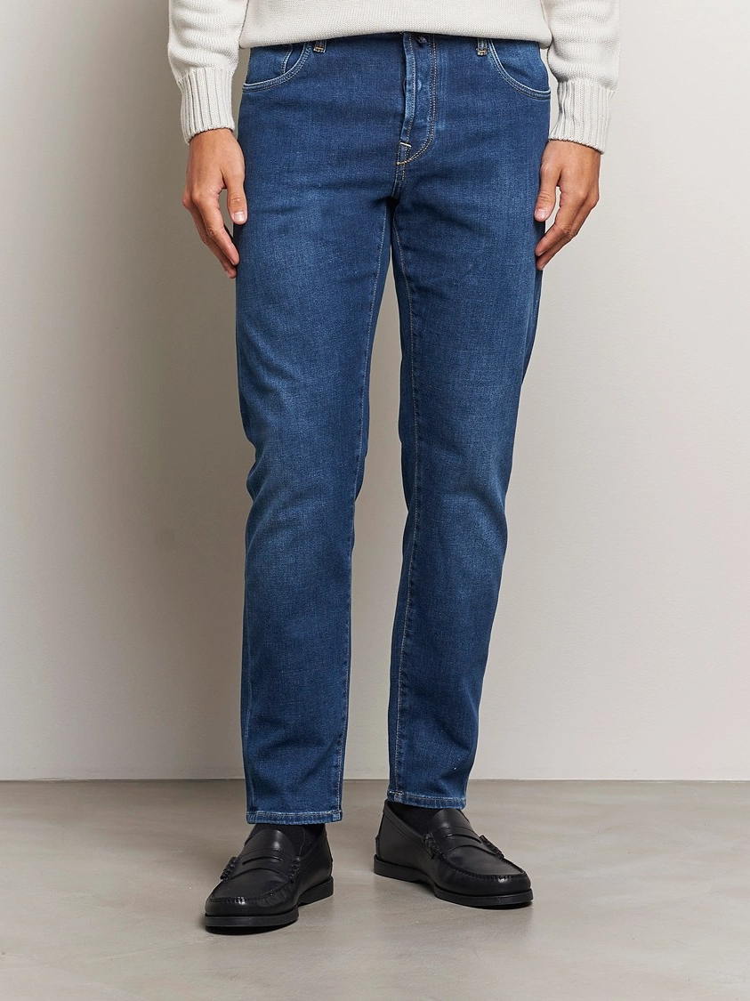 5P Denim Str Wash-Jeans-Incotex-Aandahls