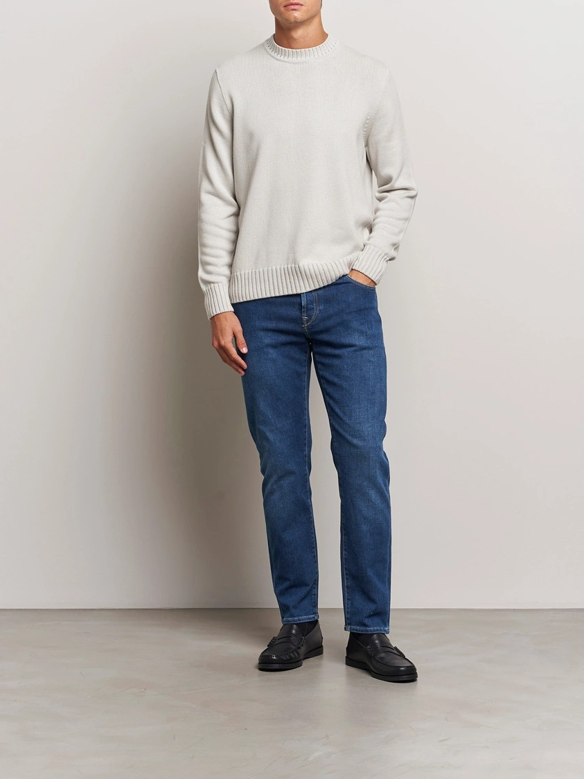 5P Denim Str Wash-Jeans-Incotex-Aandahls