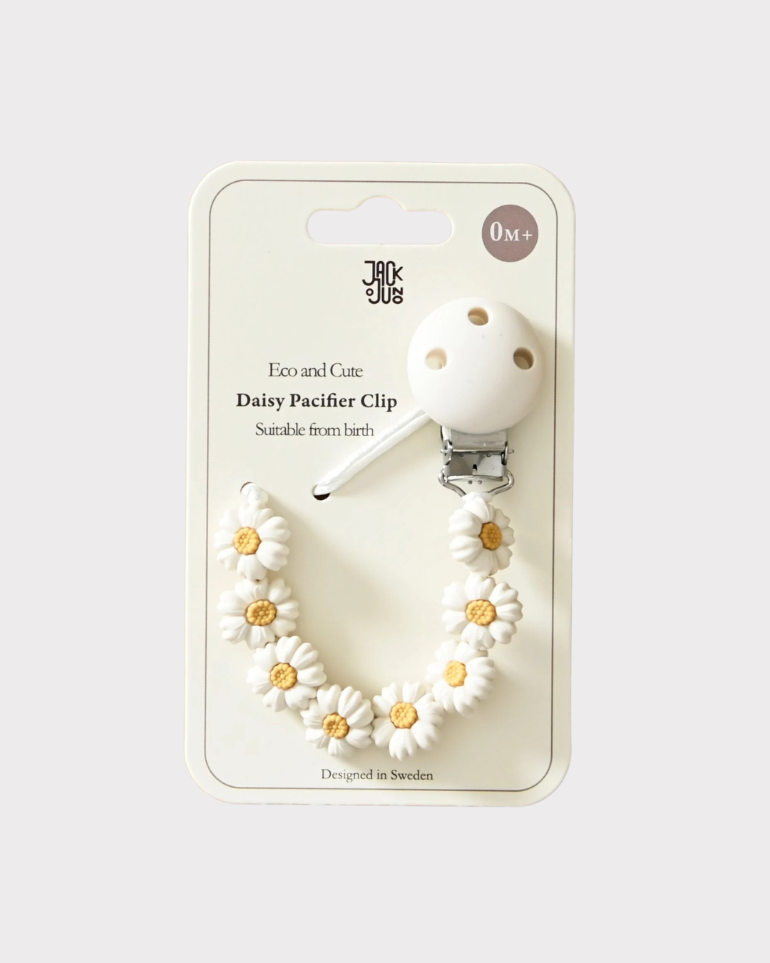 Daisy Pacifier Clip
