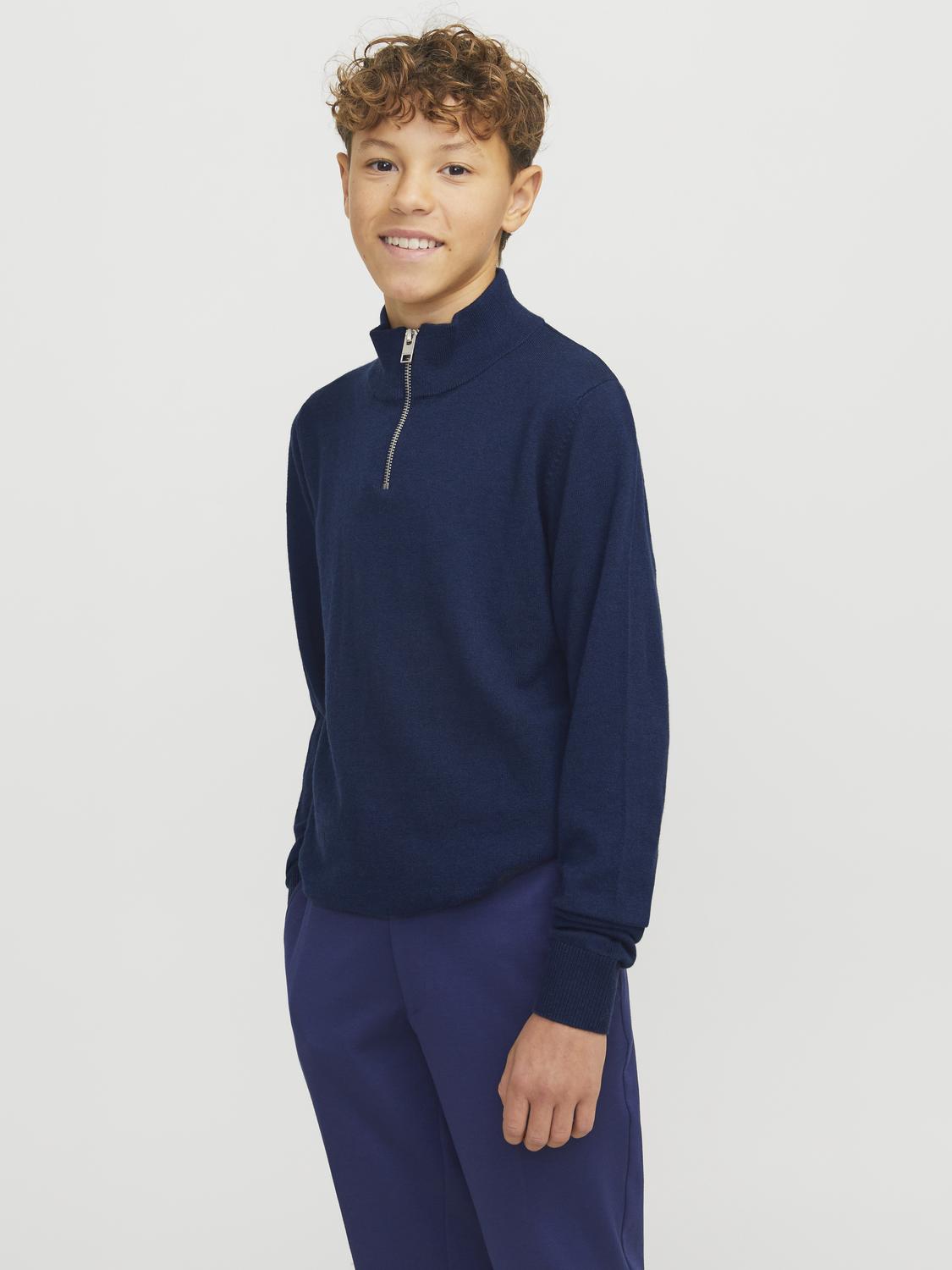 Emil Knit Half Zip Noos Jnr