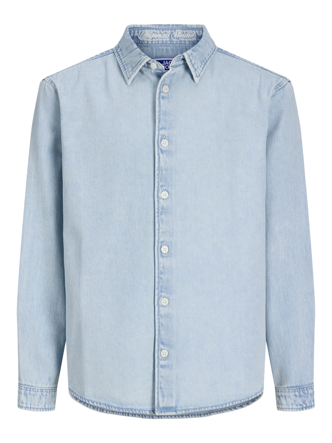 Jornorrebro Denim Shirt Ls Jnr-Overdel-JACK&JONES JUNIOR-Aandahls