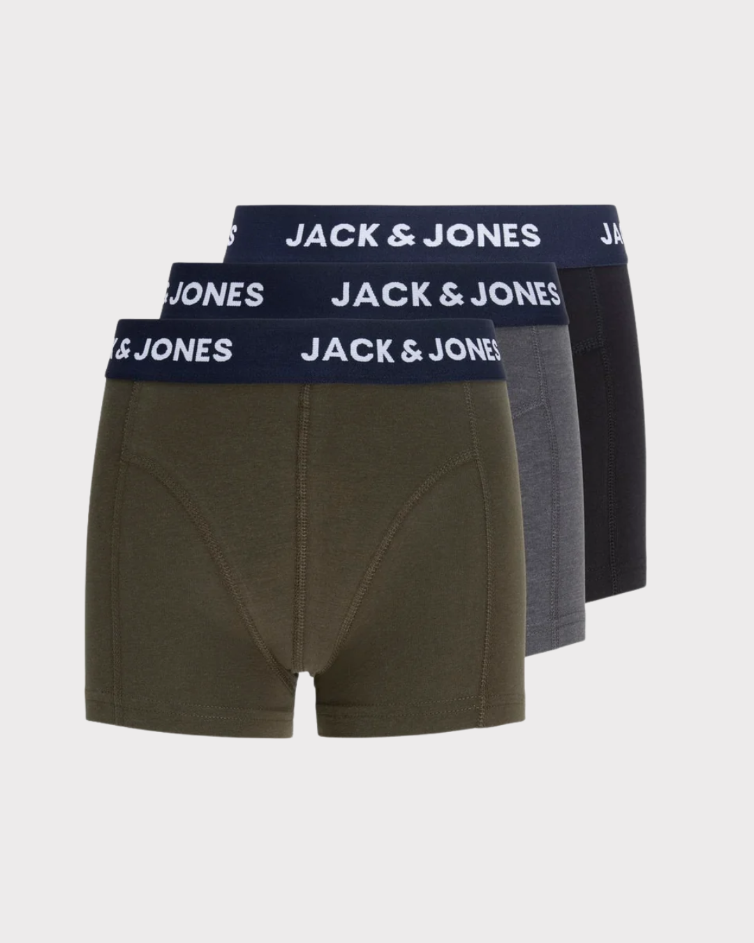 Jaclamp Solid Trunks 3 Pack Jnr
