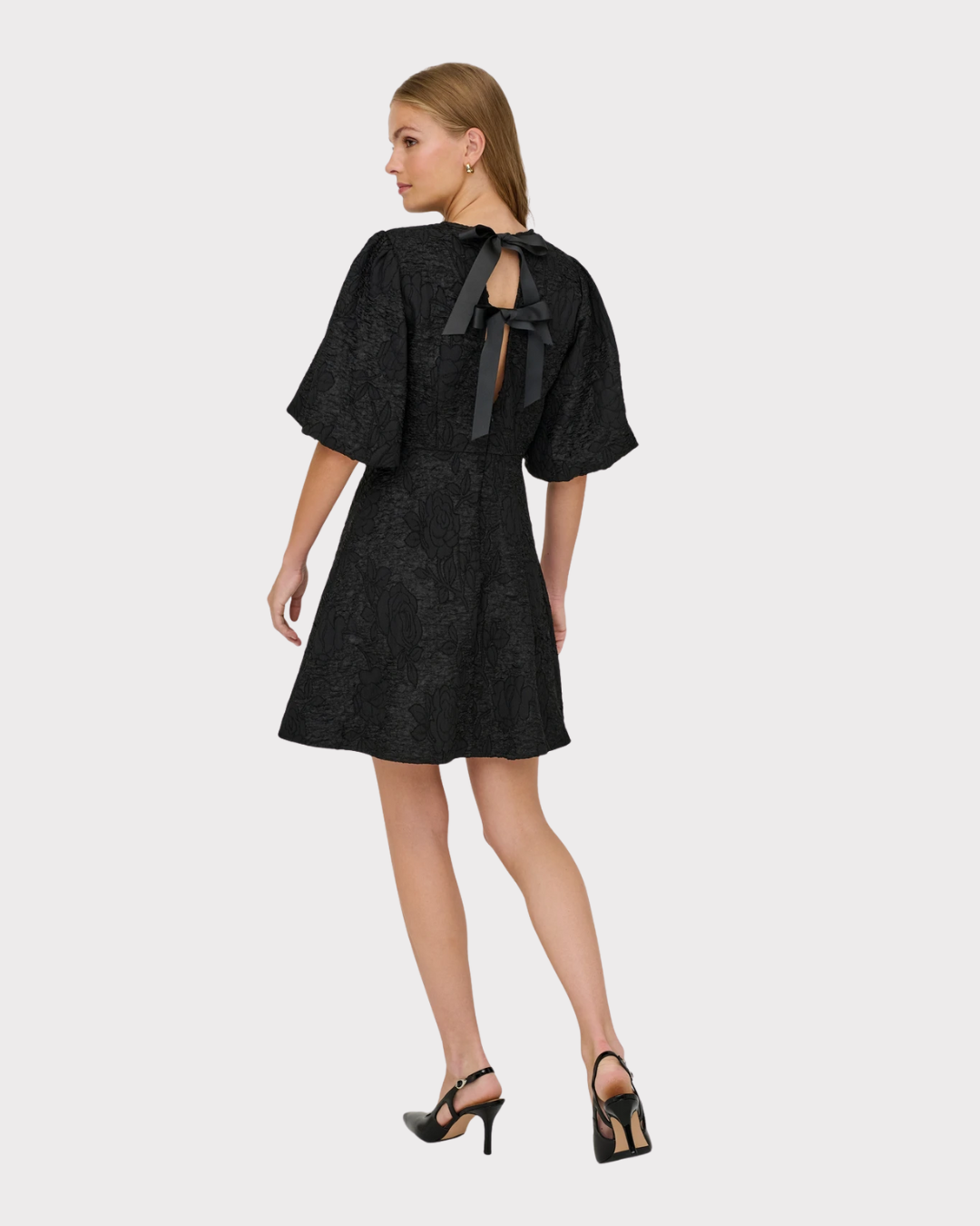 Jdydora S/s Bow Dress Wvn-Kjole-JdY-Aandahls