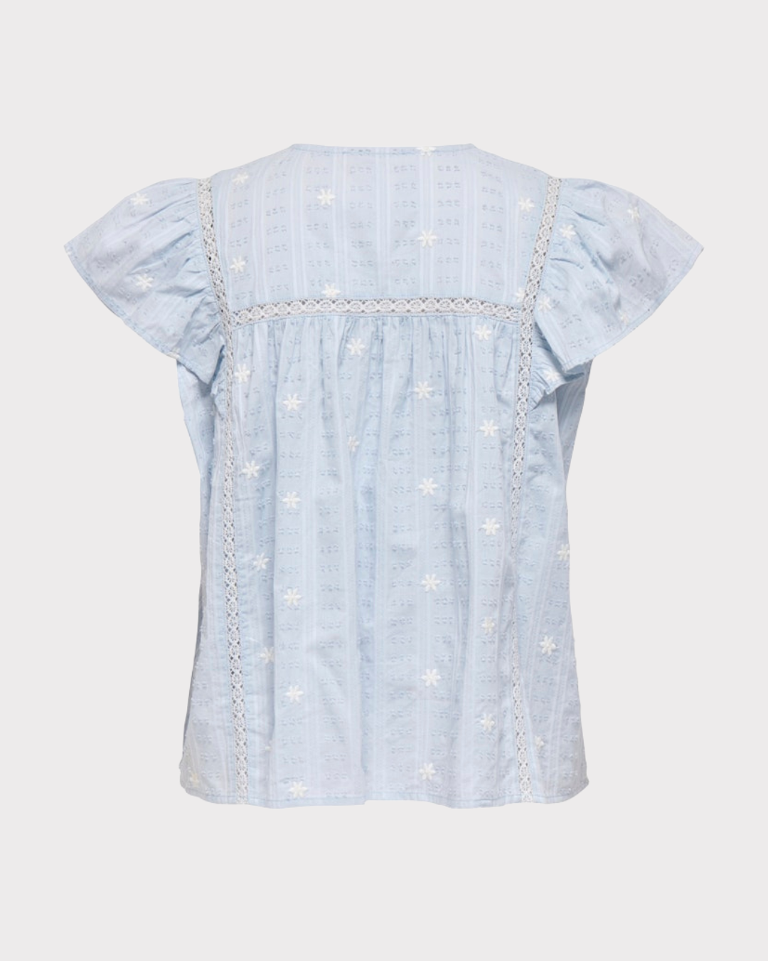 Jdyfia S/s Embroidery Shirt