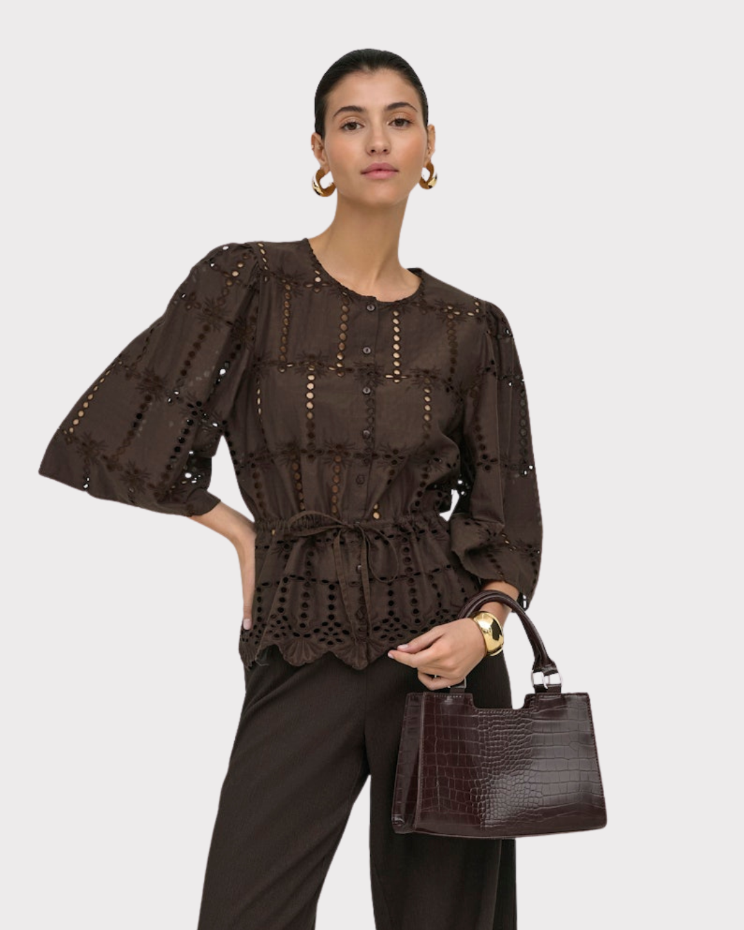 Jdyjojo 3/4 Anglaise Shirt Wvn-Overdel-JdY-Aandahls