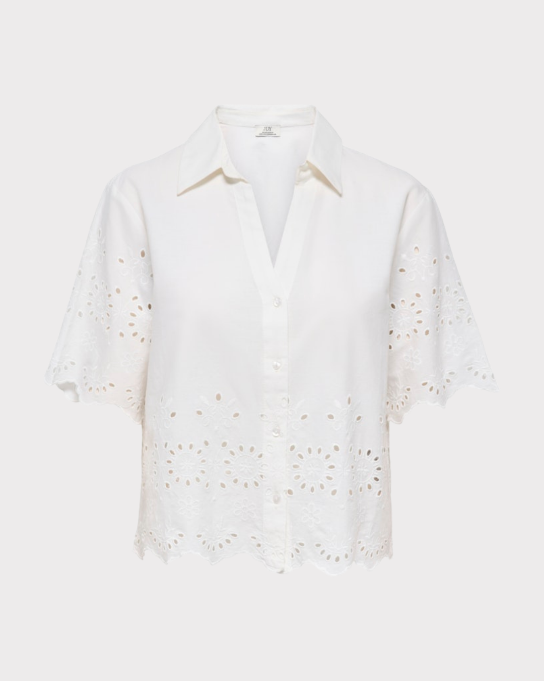 Jdymarina 2/4 Embroidery Shirt Wvn-Skjorte-JdY-Aandahls