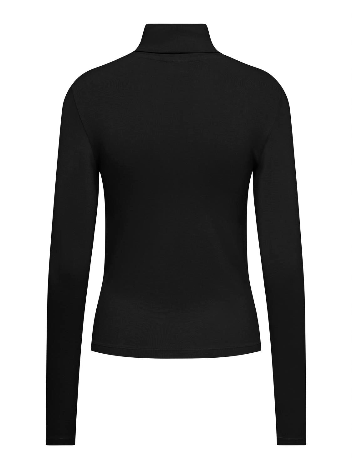 Jdysissy L/s Highneck Top Jrs Dia